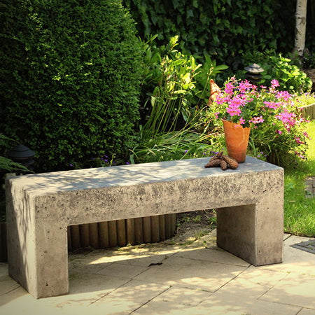 How to make  a concrete bench