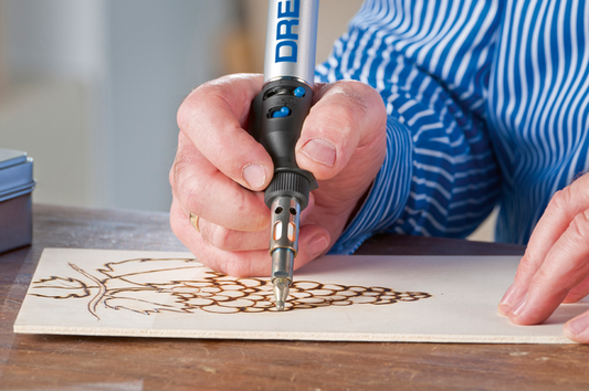 Burning on Wood, Chipboard, Leather – Pyrography