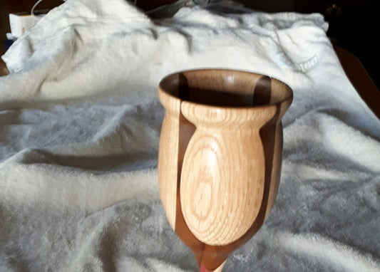 Customer Projects: Wooden Wine Goblet