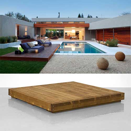 How To Build a Freestanding Deck – Tools4