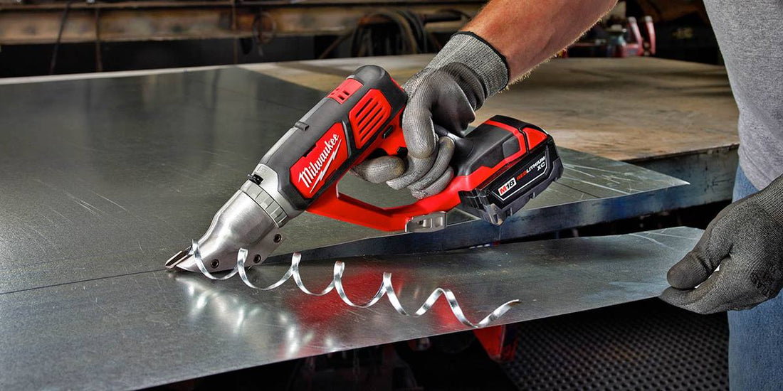 Working on Sheet Metal: Shears and Nibblers