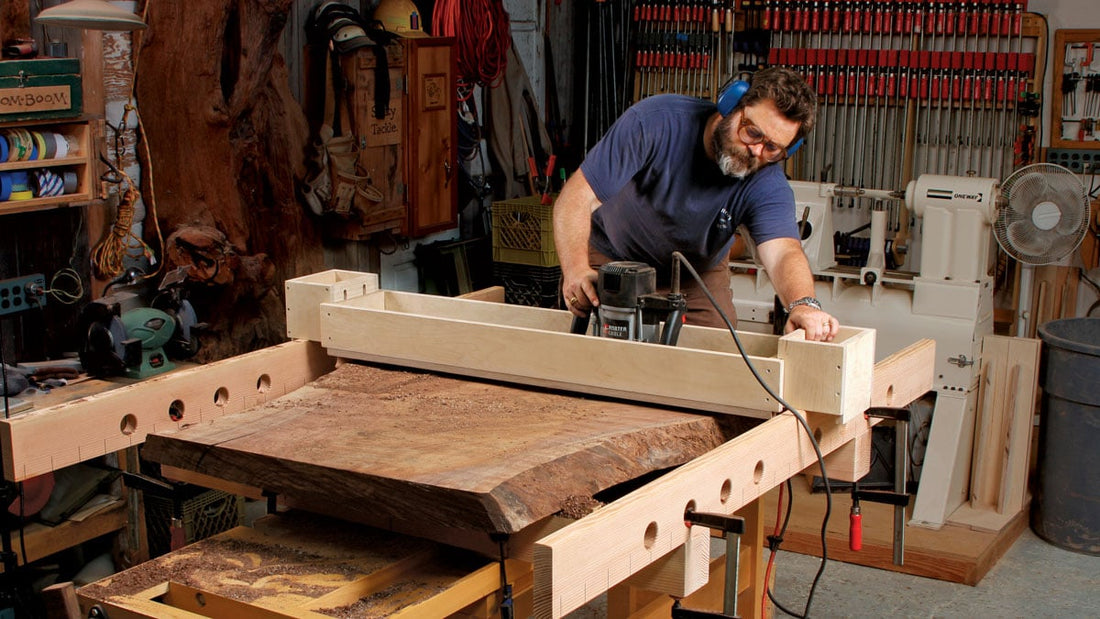 Flattening Your Workbench Top with a Router: A Step-by-Step Guide