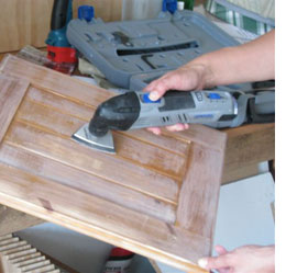 Sanding Detailed Or Difficult Areas