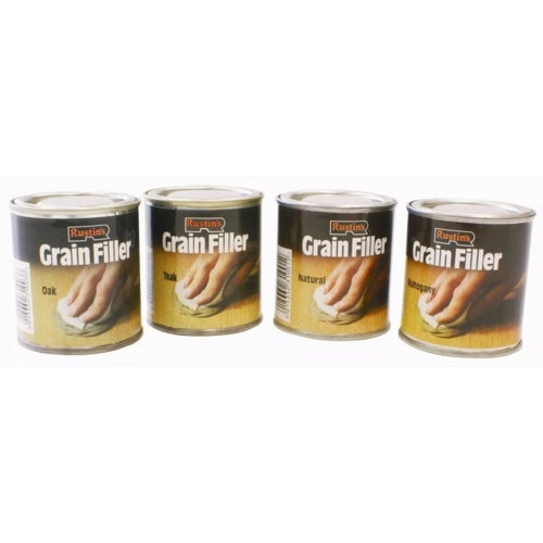 Rustins Grain Filler Mahogany 230g | 029GRMA230