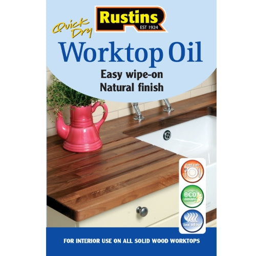 Rustins Quick Dry Worktop Oil 500ml | 029WOIL500