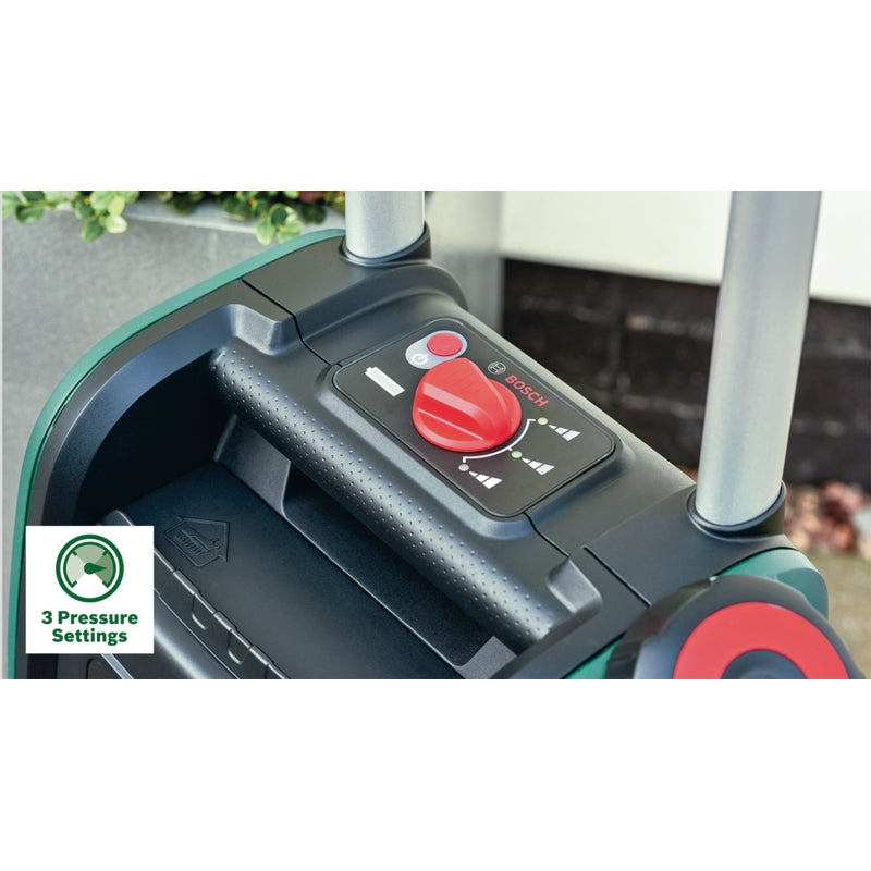 Bosch Fontus 18V Cordless Pressure Washer, 1 x 2.5Ah Battery Pack | 06008B6101