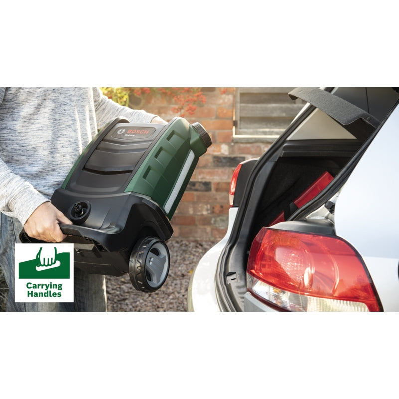 Bosch Fontus 18V Cordless Pressure Washer, 1 x 2.5Ah Battery Pack | 06008B6101