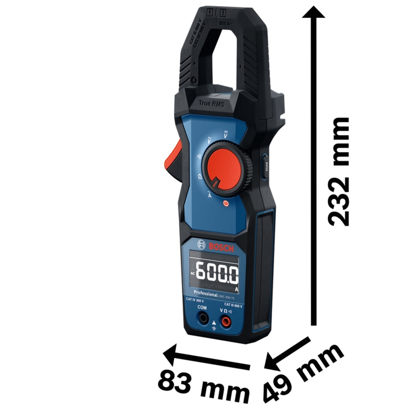 Bosch GMC 600-15 Clamp Meter | 0601077600