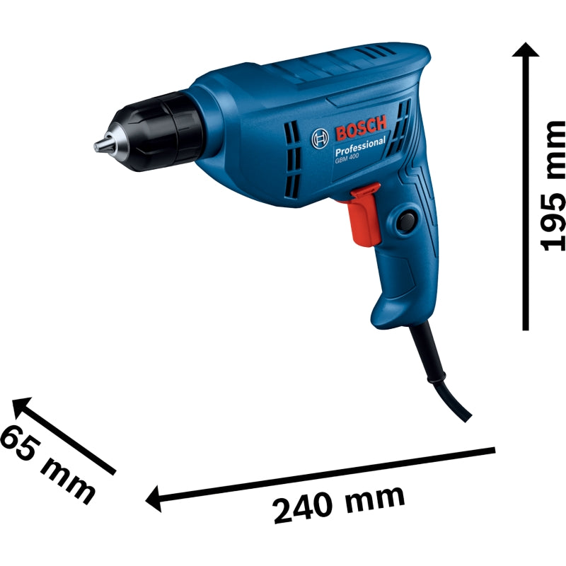 Bosch GBM 400 Compact Rotary Drill, 400W | 06011C10K0