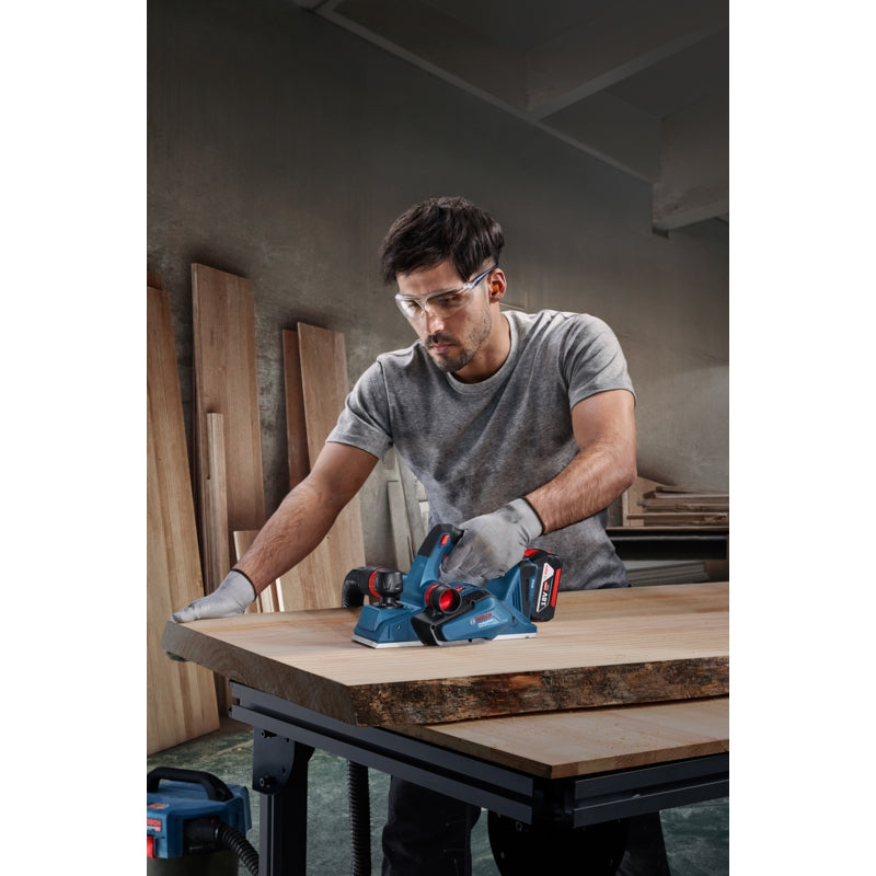 Bosch GHO 185-LI Hand-Held Cordless Planer 82mm (Bare Tool) | 06015B5021