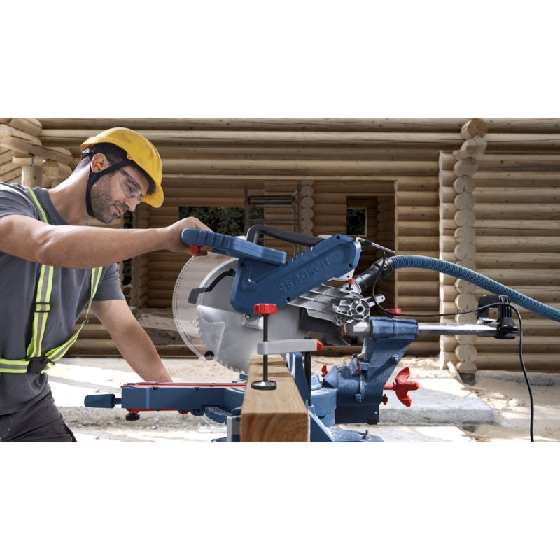 Bosch GCM 340-305 D Sliding Compound Mitre Saw 305mm, 1800W + FREE GTA 2600 Mitre Saw Stand
