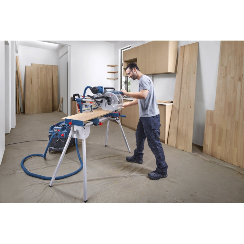 Bosch GCM 340-305 D Sliding Compound Mitre Saw 305mm, 1800W + FREE GTA 2600 Mitre Saw Stand