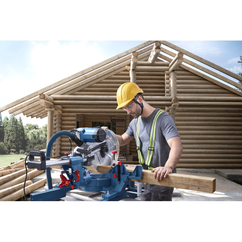 Bosch GCM 340-305 D Sliding Compound Mitre Saw 305mm, 1800W + FREE GTA 2600 Mitre Saw Stand