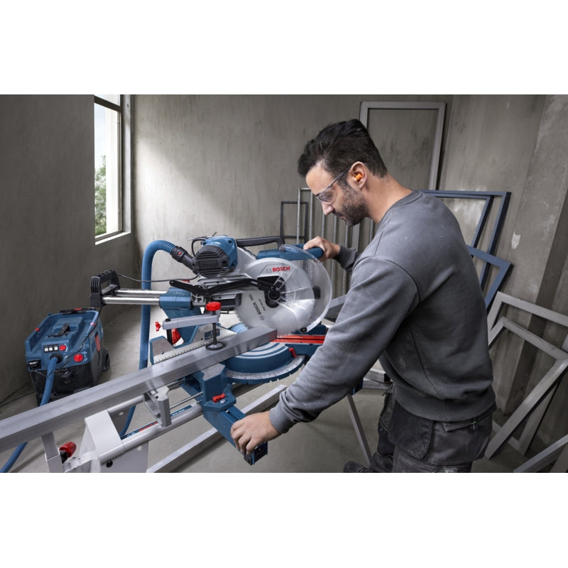 Bosch GCM 340-305 D Sliding Compound Mitre Saw 305mm, 1800W + FREE GTA 2600 Mitre Saw Stand