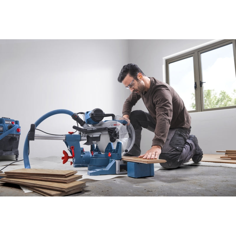 Bosch GCM 340-305 D Sliding Compound Mitre Saw 305mm, 1800W + FREE GTA 2600 Mitre Saw Stand