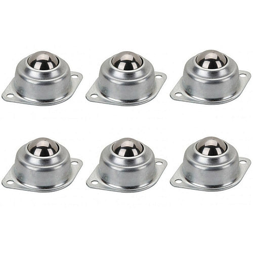 Fortune 6Pk 1" Ball Bearing Work Rollers | 068B256