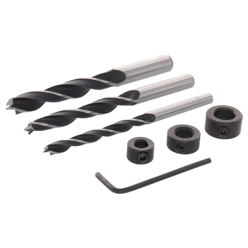 Milescraft - 7Pc Drill Bit & Stop Set | 0822369