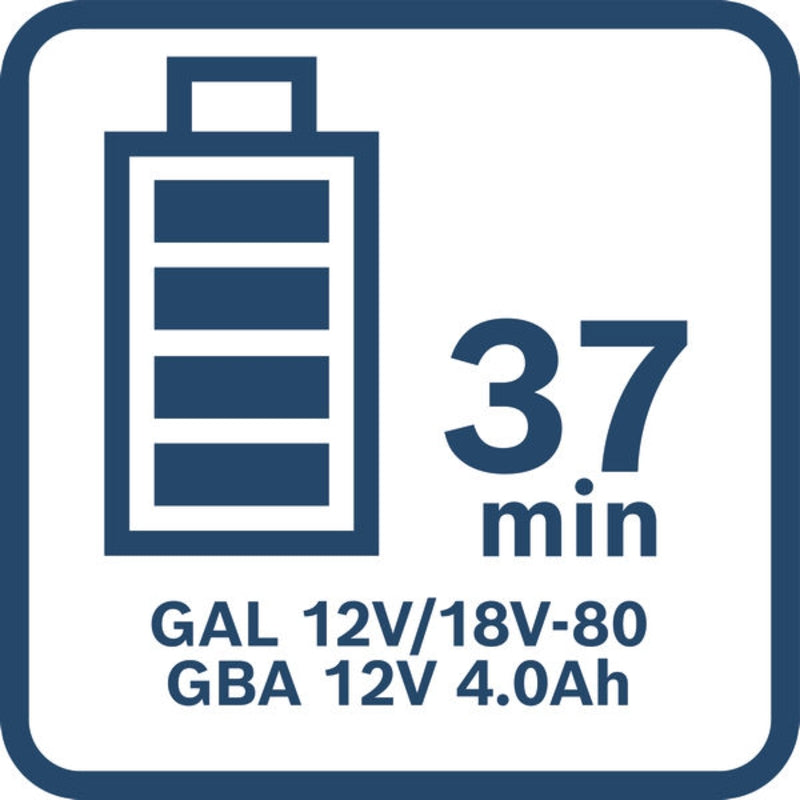 Bosch GAL 12V/18V-80 Fast Charger, 12V & 18V | 1600A037CH