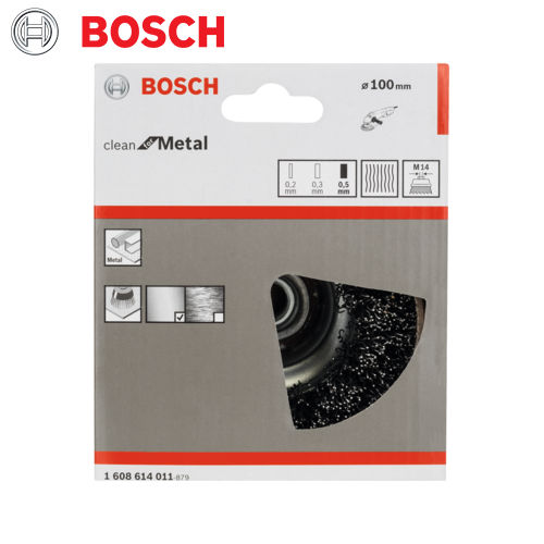 2080210 - 100MM KNOTTED CUP BRUSH - M14