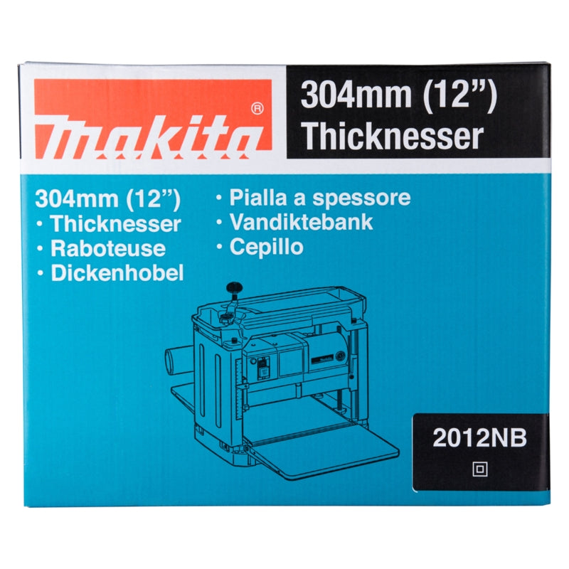 Makita Thicknesser 304mm, 1650W | 2012NB