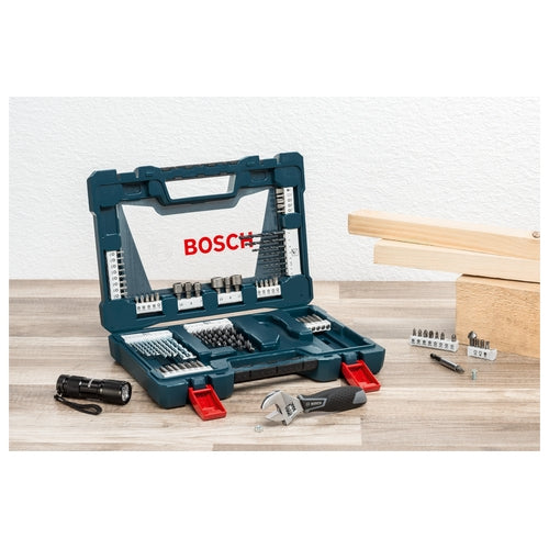 Bosch - 83Pc V-Line Drill Bit & Screwdriver Bit Set | 2607017403