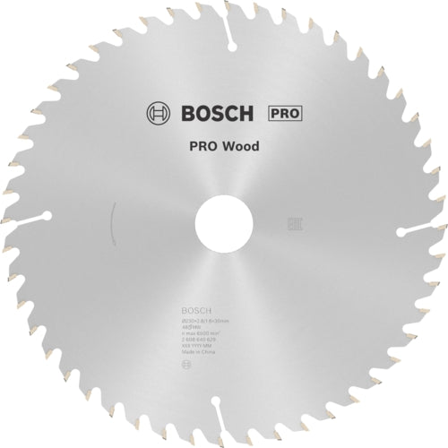 Bosch PRO Wood Circular Saw Blade, Ø230MM X B30MM X 2.8MM - 48T | 2608640629