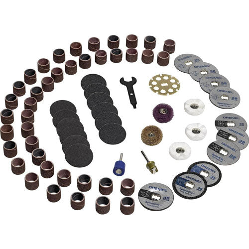 Dremel EZ SpeedClic Multipurpose Accessory Set (SC725)