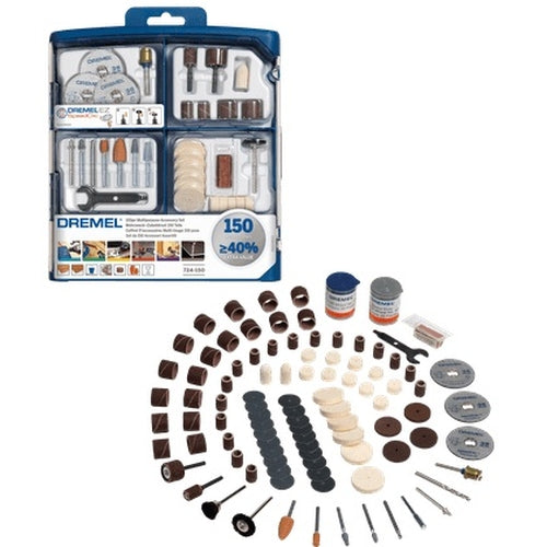 Dremel - 150Pc Multipurpose Accessory Set (724) | 2615S724JA