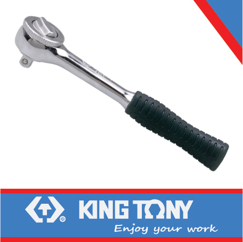 KING TONY RATCHET 1/4" REVERSIBLE 140MM | 2725 55G