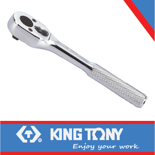 KING TONY RATCHET 1/4" REVERSIBLE 140MM | 2769 55F