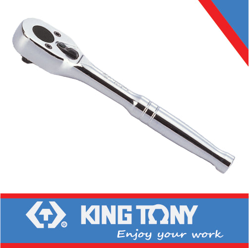 KING TONY RATCHET 1/4" REVERSIBLE 140MM | 2769 55P