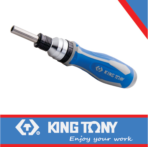 KING TONY 45T TELESCOPIC RATCHET SCREWDRIVER SET 8 PC | 32808MR