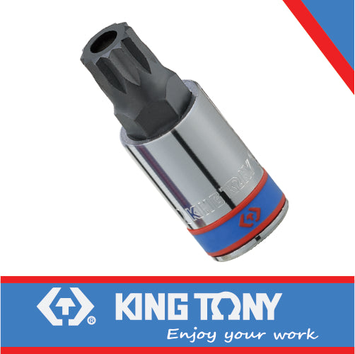 KING TONY SOCKET 1/2" SPLINE BIT TAMPER PROOF 18 X 66MM | 402B18