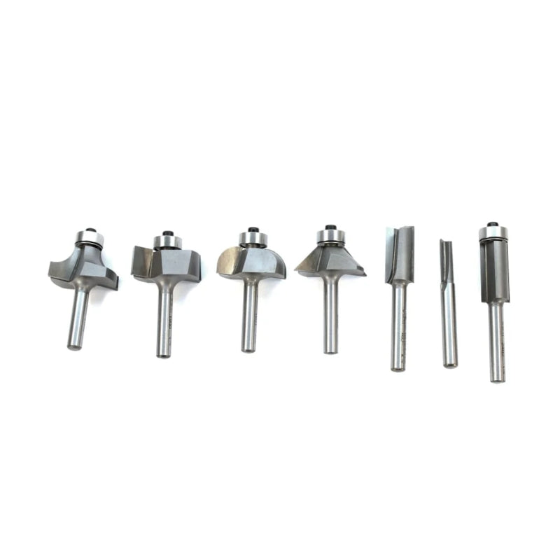 Whiteside 7Pc Basic Router Bit Set, 1/4" Shank | 402