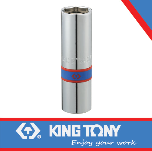 KING TONY SOCKET SPARK PLUG 1/2" MAGNETIC X 16MM | 466516M