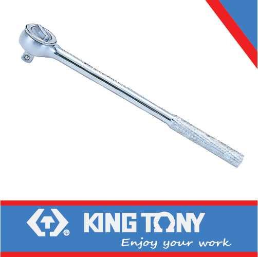 KING TONY RATCHET 1/2" REVERSIBLE 250MM 45 TEETH | 4725 10F