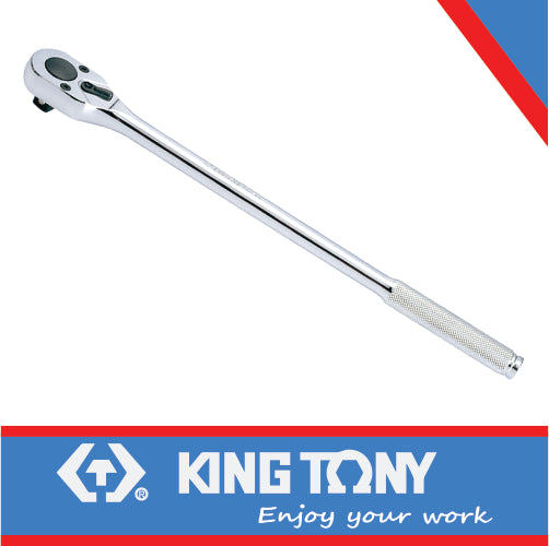 KING TONY RATCHET 1/2" REVERSIBLE 250MM 32 TEETH | 4768 10F