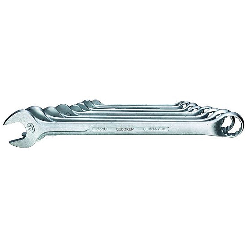 Gedore 10 Piece Combination Spanner Set, 10-19mm (1B-10M) | 601200