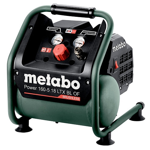 コマコ Metabo POWER 160-5 18 LTX BL OF Cordless Compressor 5L (Tool Only