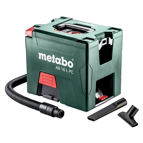 Metabo AS 18 L PC Cordless Vacuum Cleaner 7.5L (Bare Tool) | 602021850