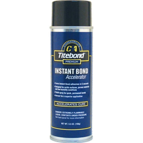 Titebond Instant Bond Accelerator, 5.5 Oz. Aerosol Can | 6319
