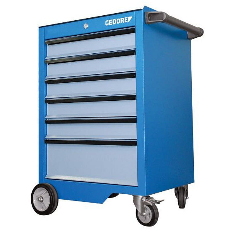 Gedore 6-Drawer Tool Trolley, Powder-Coated (1510) (EMPTY) | 662792