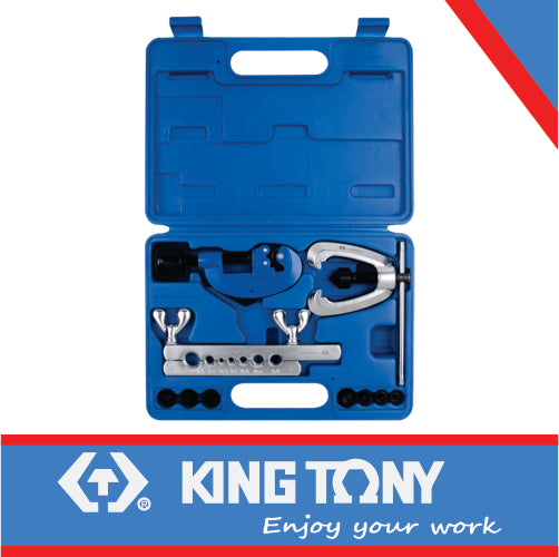 KING TONY 45°FLARING TOOL SET 10PC. | 7CA0110S