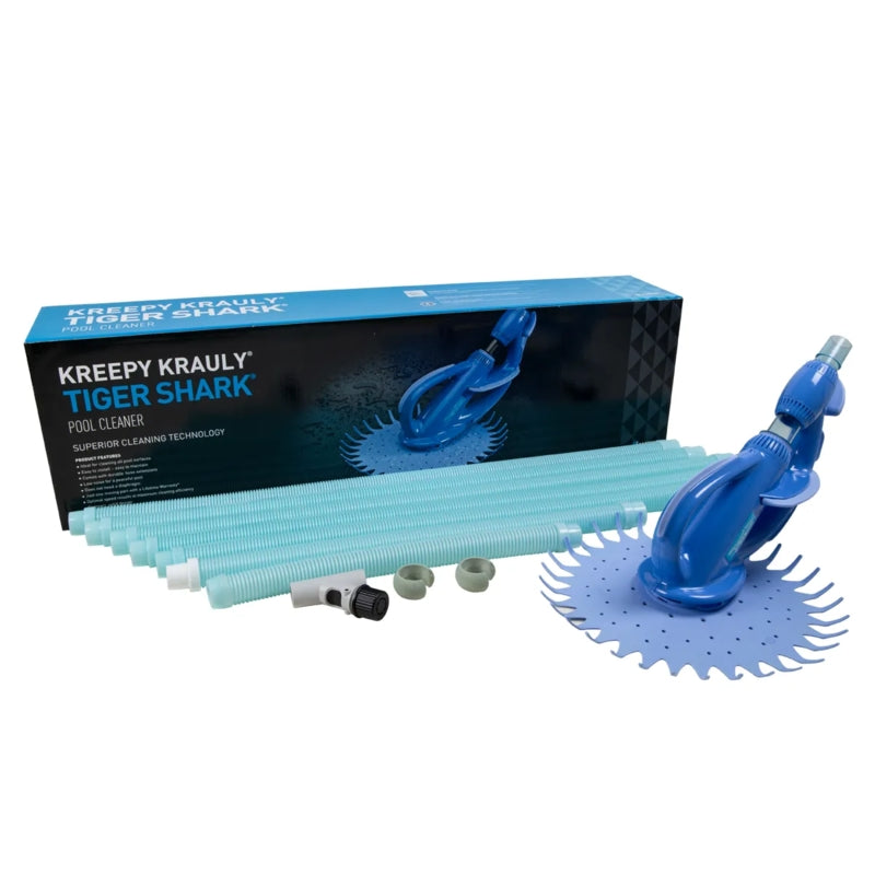 Kreepy Krauly Tigershark Light Blue (With Hose) | 811016