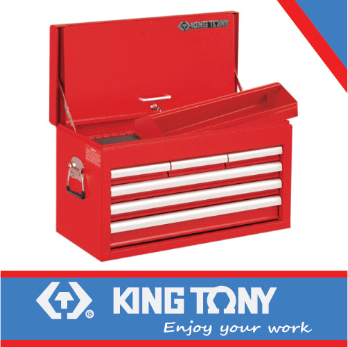 KING TONY TOOL CHEST 6 DRAW BALL BEARING SLIDES | 87411 6B