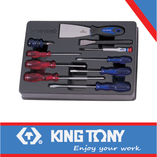 KING TONY COMBINATION TOOL SET 10PC | 9 90310MR