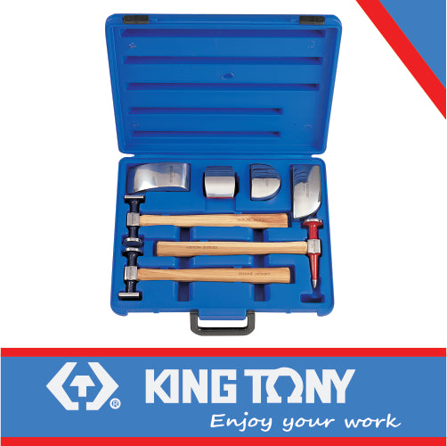 KING TONY BODY REPAIR KIT AUTO 7PC | 9CF107