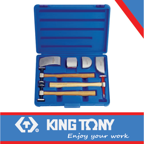 KING TONY BODY REPAIR KIT AUTO 7PC | 9CF307