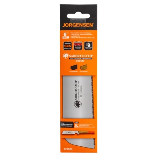 Jorgensen 1Pc Replacement Blade for Dozuki Pro Folding Dovetail Pull Saw 150mm | AC70623