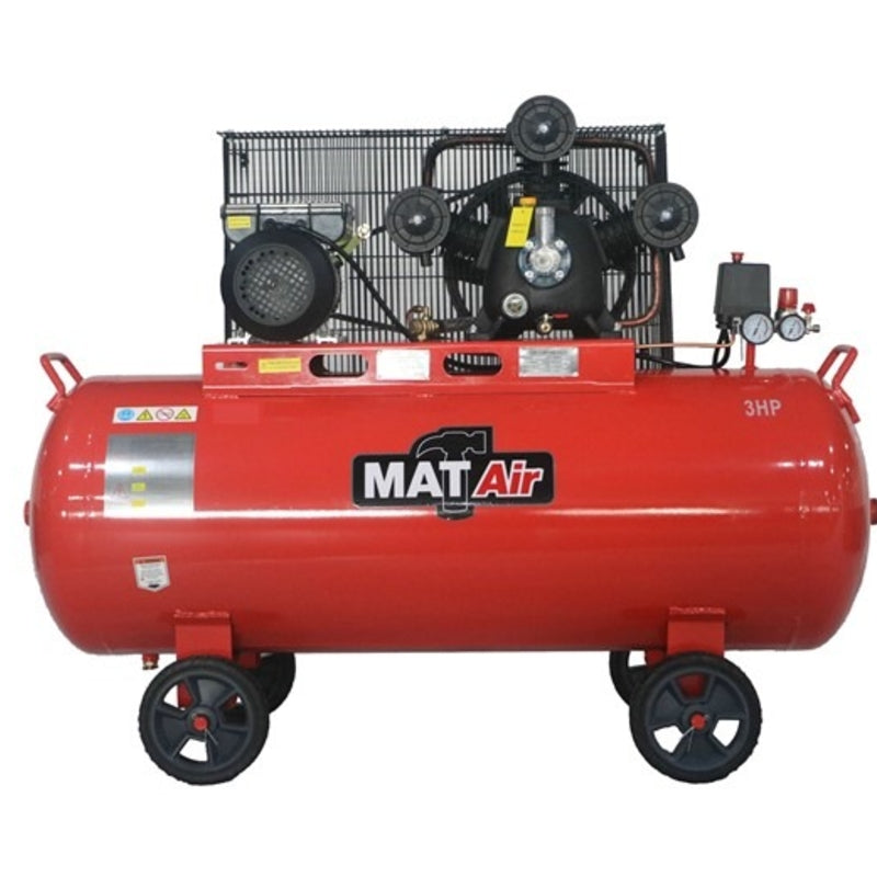 MATair 150L Air Compressor, 2.2kW/3HP, 220V/1P | AIR2070